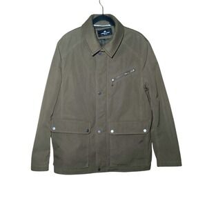 Andrew Marc Barn Jacket/Coat Water Resistant Axial Insulated ‎ Zip/Snap Mens Med